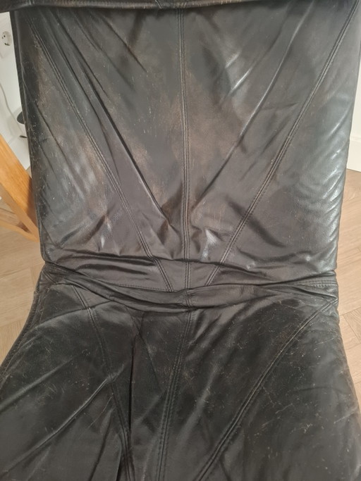 Tord Bjorklund Long Chair – Ikea, kuipstoelen, Leather (photo 2 of 3)