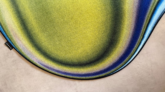 Moooi Carpets / Grande Tappeto Design Colorato Blu-Verde, Tappeti, Altro (foto 3 di 5)