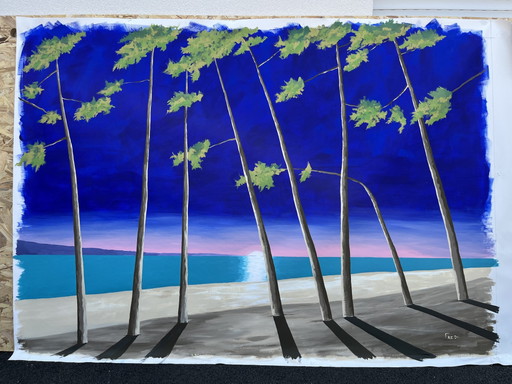 Acrylic on canvas XXL 162x114cm