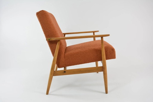 FOX fauteuil in terracotta bouclé