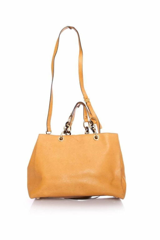Borsa tote in pelle marrone Michael Kors