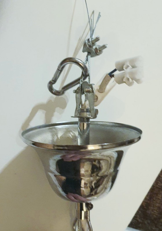 Enormous Murano glass grape cluster Pendant lamp (10 kg), Metal, Red, Vintage (photo 15 of 15)