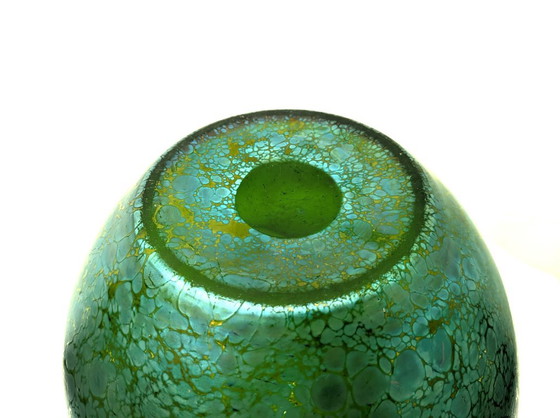 Johann Loetz Witwe - Vaso Art Déco Iridiscente – Vasi, Glass (photo 6 of 8)