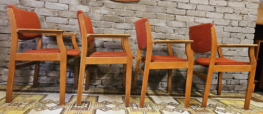 Set of 4 CASALA 1970 Vintage Armchairs