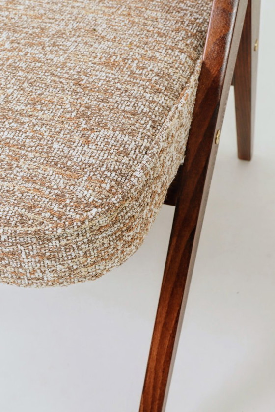 Image 1 of Poltrona scandinava mokka granola metà secolo moderna 