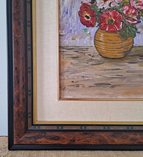 Image 1 of Vintage schilderij "Klein boeket"
