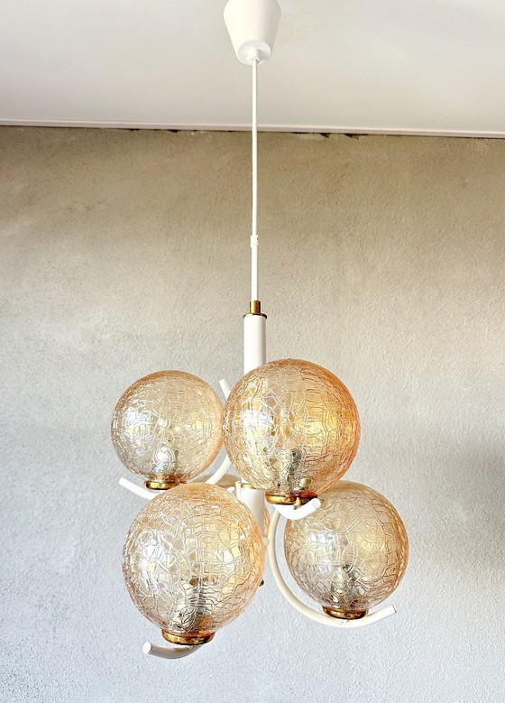 Vintage Richard Essig Spoetnik – Pendant lamps, Glass, Metal (photo 12 of 14)