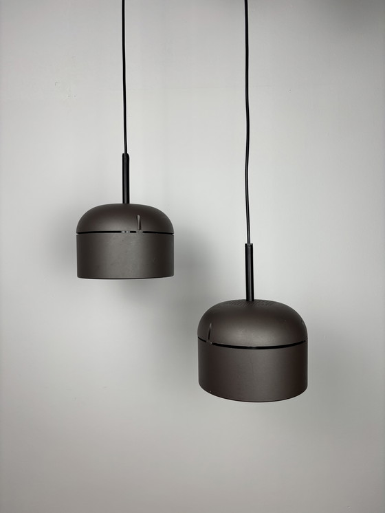 Image 1 of Staff Leuchten Arnold Berges Duo, lampada a sospensione vintage, Space Age, metà del secolo, design industriale, Germania, anni 