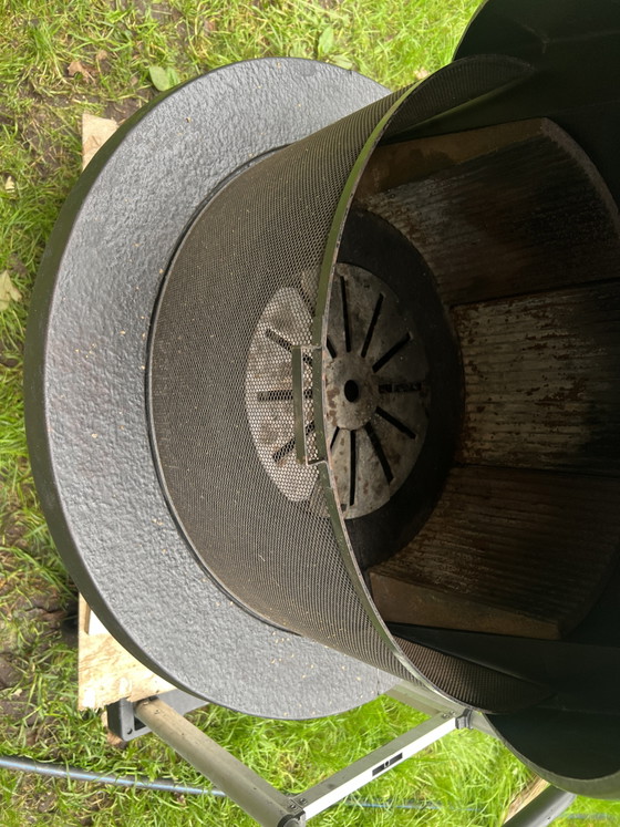 Jøtul Nr.7 vintage fireplace 70s design, Decorative Objects, Iron, Grey (photo 5 of 12)