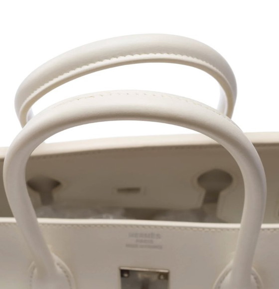 Image 1 of Sac HERMES Birkin 35 en Toile Vert - 103485 Sale price