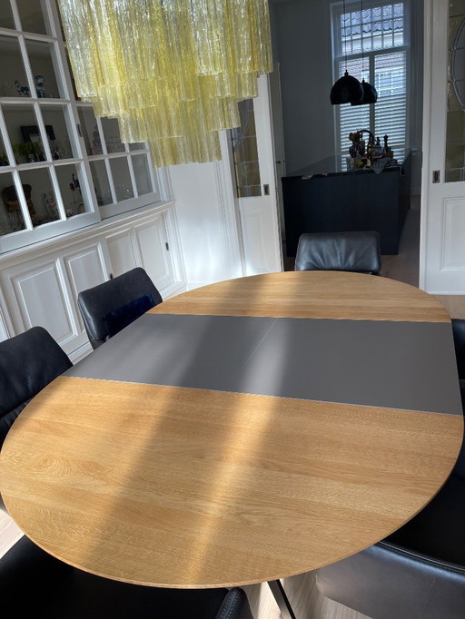 Willisau Capri design extendable table 130cm