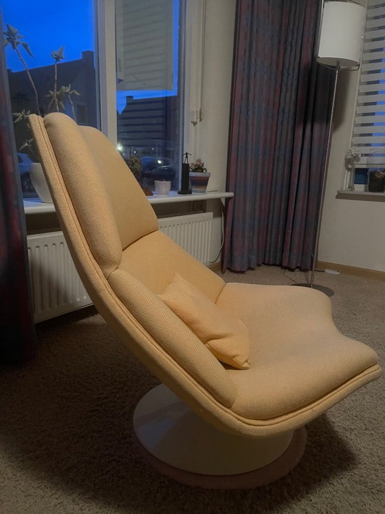 Image 1 of Original Artifort F510 Lounge-Sessel – Geoffrey Harcourt – Design