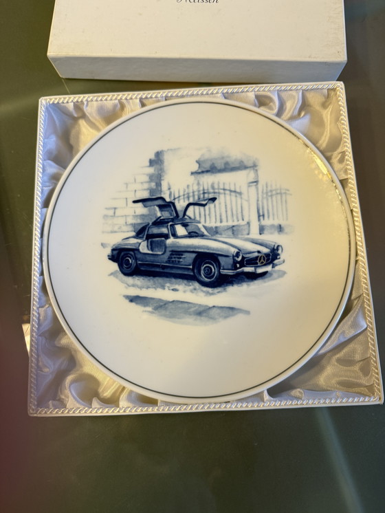 Image 1 of 3x edizione originale Meissen Mercedes Benz Ltd. NUOVA E MOLTO RARA!