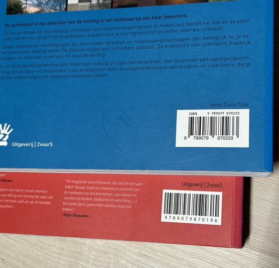 Image 1 of 2 books the Interior and Exterior Bible