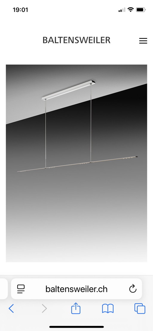 Pendant lamp Baltensweiler Let D 180