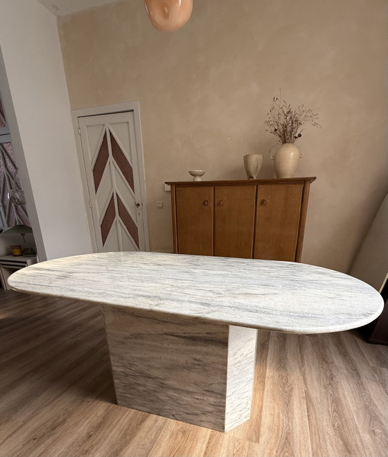 Marble Dining Table (photo 3 of 5)