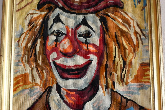 Image 1 of Tableau canevas clown