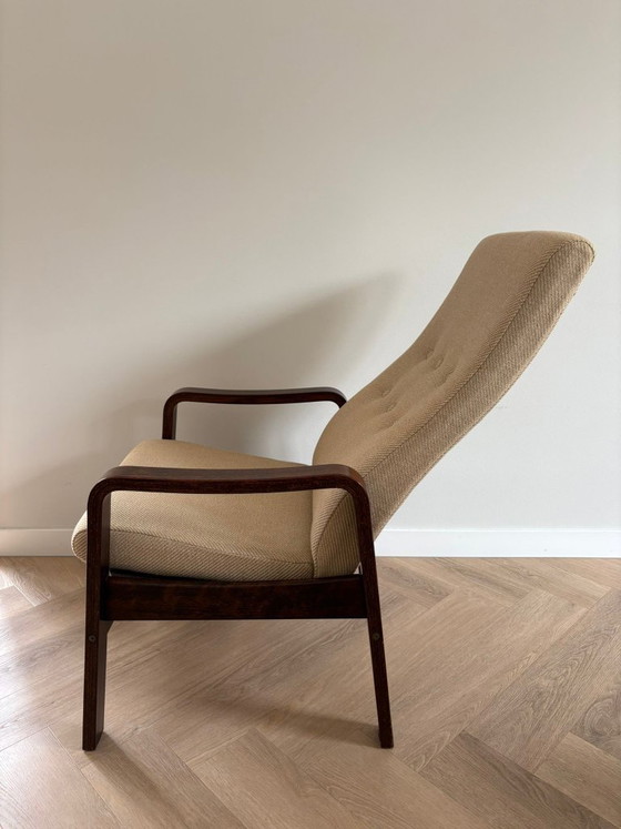 Image 1 of Vintage verstellbarer Lounge-Sessel aus den 1970er Jahren