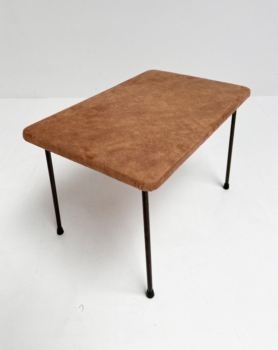 Image 1 of Model 5002 armchair with side table by Rudolf Wolf for Elsrijk, 1950s