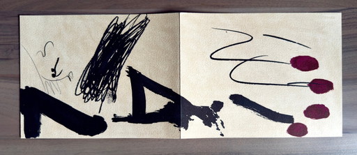 Antoni TÀPIES (1923–2012) – Original-Lithographie – Maeght Grußkarte 1973