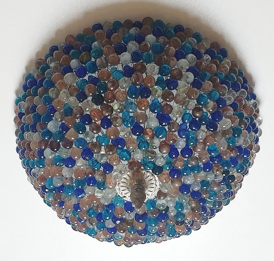 Grand plafonnier en verre de Murano en forme de raisin (37 cm) – Glass, Metal (photo 16 of 30)