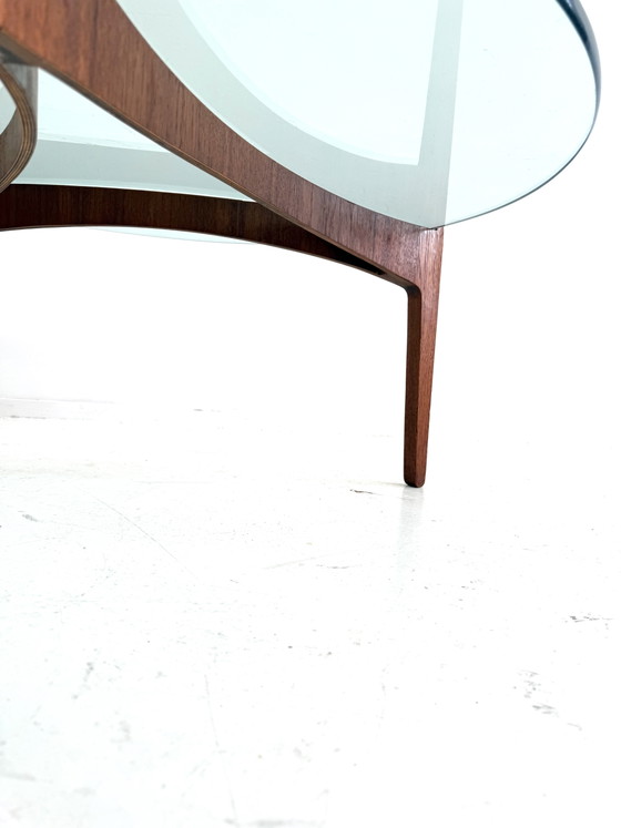 Table basse vintage en teck et verre, Sven Ellekær ‘60 – Tables basses, Wood, Glass (photo 9 of 11)