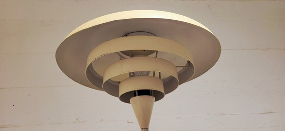 Image 1 of Impresionante y muy rara lámpara de pie de la década de 1960, fabricada por Hala Zeist, Países Bajos.