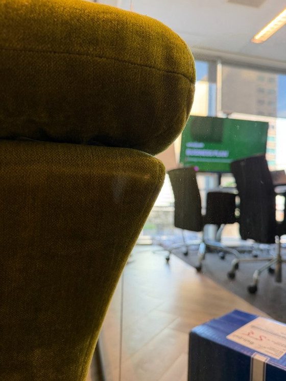 Image 1 of Divano modulare vintage in velluto verde muschio