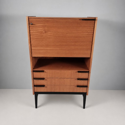 Vintage Cabinet by Francisek Mezulanik, 1960s – boekenkasten, Wood
