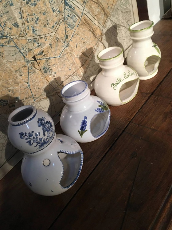 Vallauris und Moustier Parfumbrenner Ihrer Wahl – Kerzenhalter, Porcelain, Vintage (photo 10 of 12)
