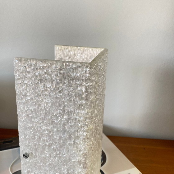 Image 1 of Applique in plastica Perspex effetto granito in stile anni Settanta