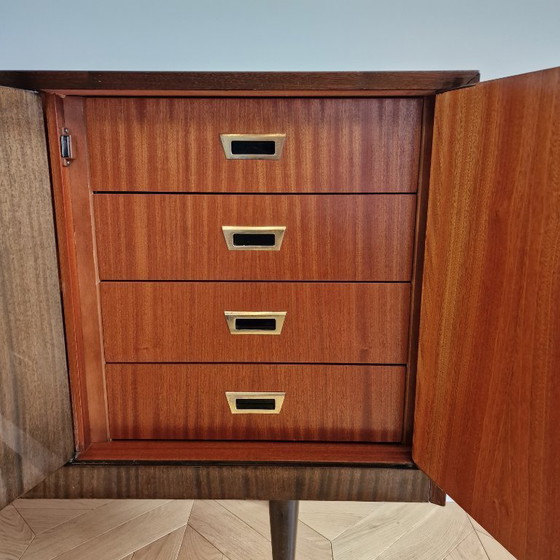 Image 1 of Mid-Century Modern Italian Mahogany Sideboard, 1960s
