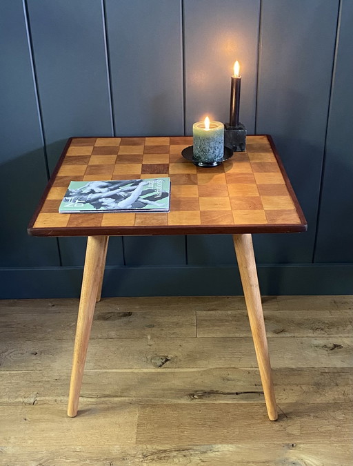 Schaaktafel bijzettafel