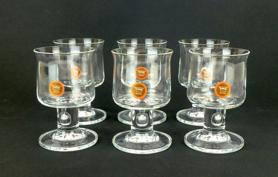 Image 1 of 6 COPAS DE LICOR copas de jerez 'rumba' copa thomas alemania años 70 y 80