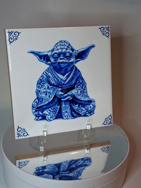 Image 1 of Decoratieve tegels 11x11 cm. 13 stuks. Star Wars.