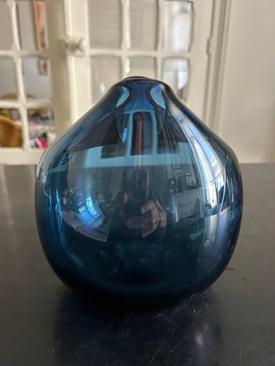 Image 1 of Skandinavische blaue Vase