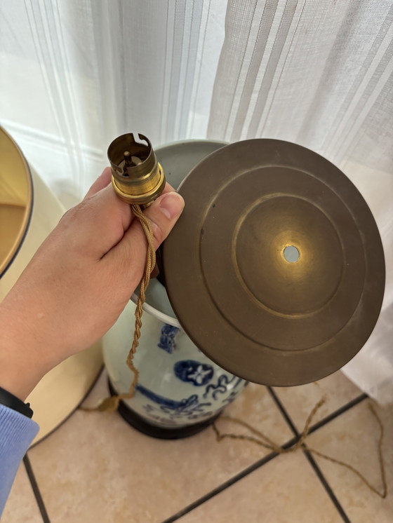 Image 1 of Grote Chinese vaas/ lamp