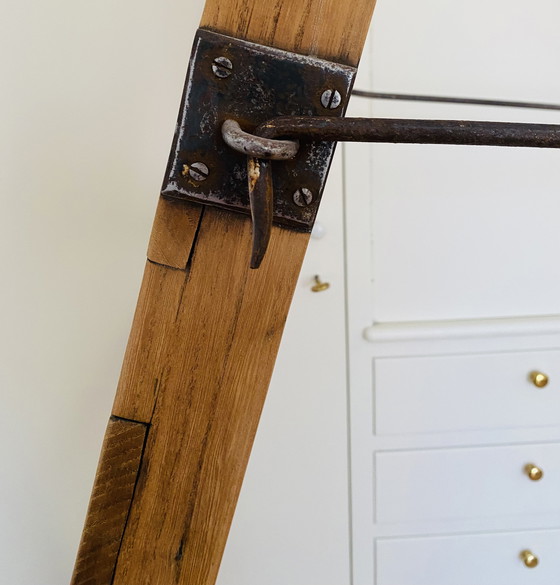 Image 1 of Vintage High Wooden Staircase