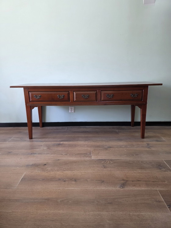Image 1 of Schuiteman Collectie – Console, Spiegel, Salontafel & 4 Stoelen