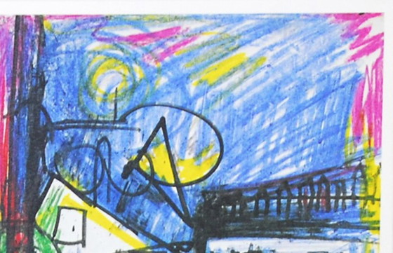 Image 1 of Hofmann, Hans - Paisaje - Litografía offset en color