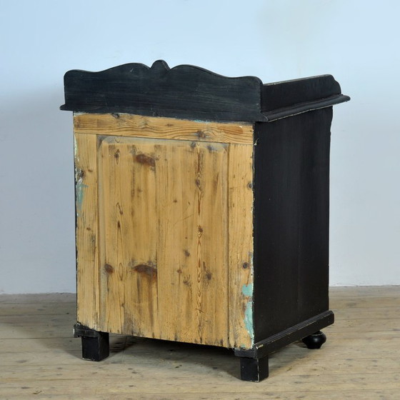 Image 1 of Black Pine cabinet, circa 1900