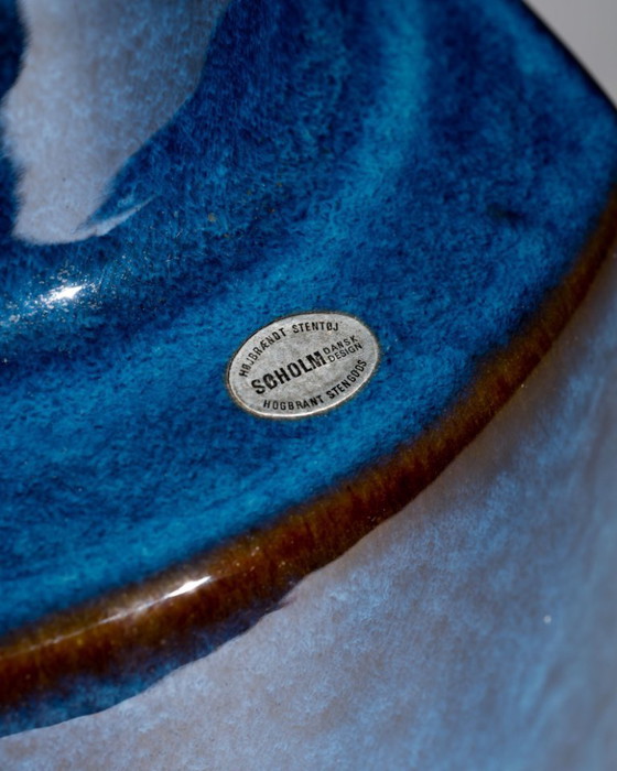 Image 1 of Monumentale Søholm Studio Keramikvase Einar Johansen Dänemark 1960er Jahre Modell 3461