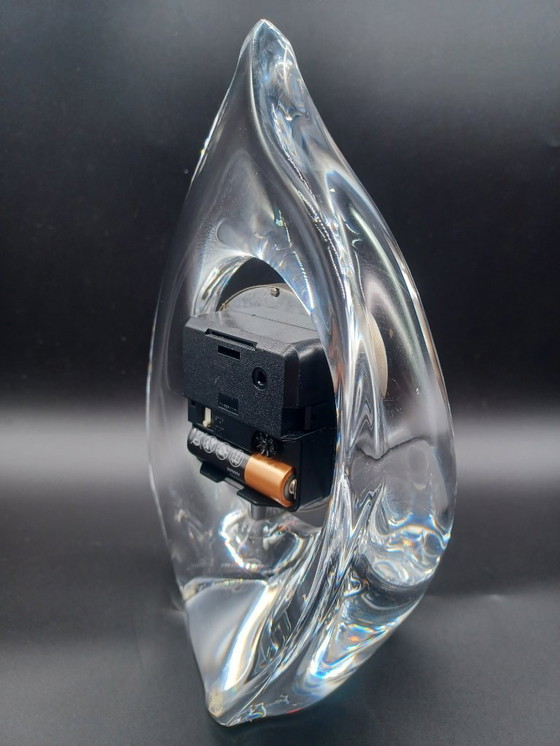 Image 1 of Horloge Pendule en cristal DAUM 