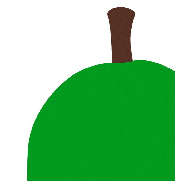 Image 1 of La Pera - Enzo Mari Serie della Natura 1963 - Poster 70 x 100 cm