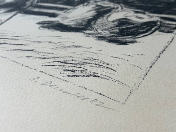 Image 1 of Lithographie / estampe de nature morte, années 1980