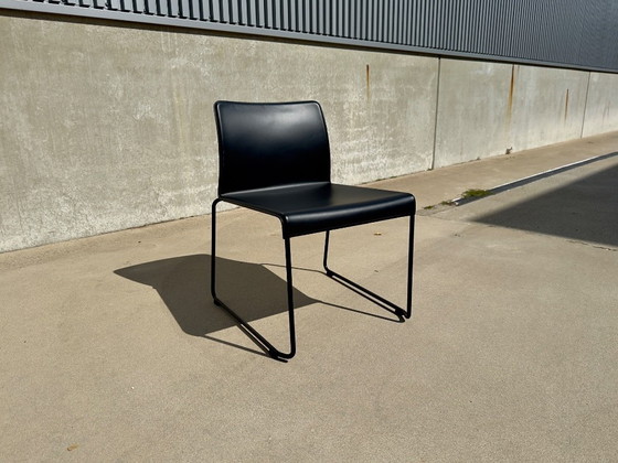 1 Matteo Grassi Saddle Leather Chair – matteograssi, Dining chairs, polished steel (photo 3 of 10)