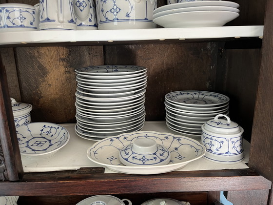 Image 1 of Blau Saks Strohblume servies compleet 150+