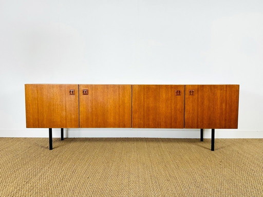 Minimalist Scandinavian teak sideboard, 1960