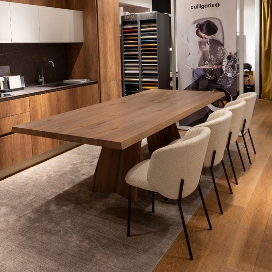 Image 1 of Calligaris Dining Table Icaro| Solid Oak