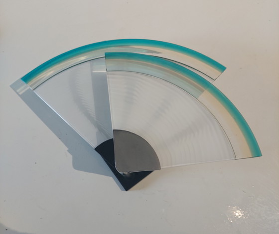 Image 1 of Murano wandlamp uit het midden van de 20e eeuw van Leucos